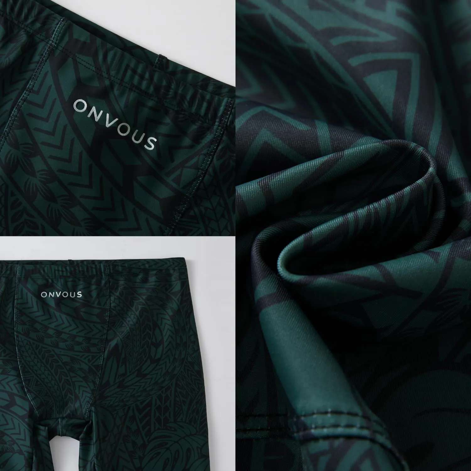 Onvous Swim Jammers for Men | Men's Athletic Swimwear Jammer | Mens Jammer for Swimming | Mens Swim Jammers Size 28-38