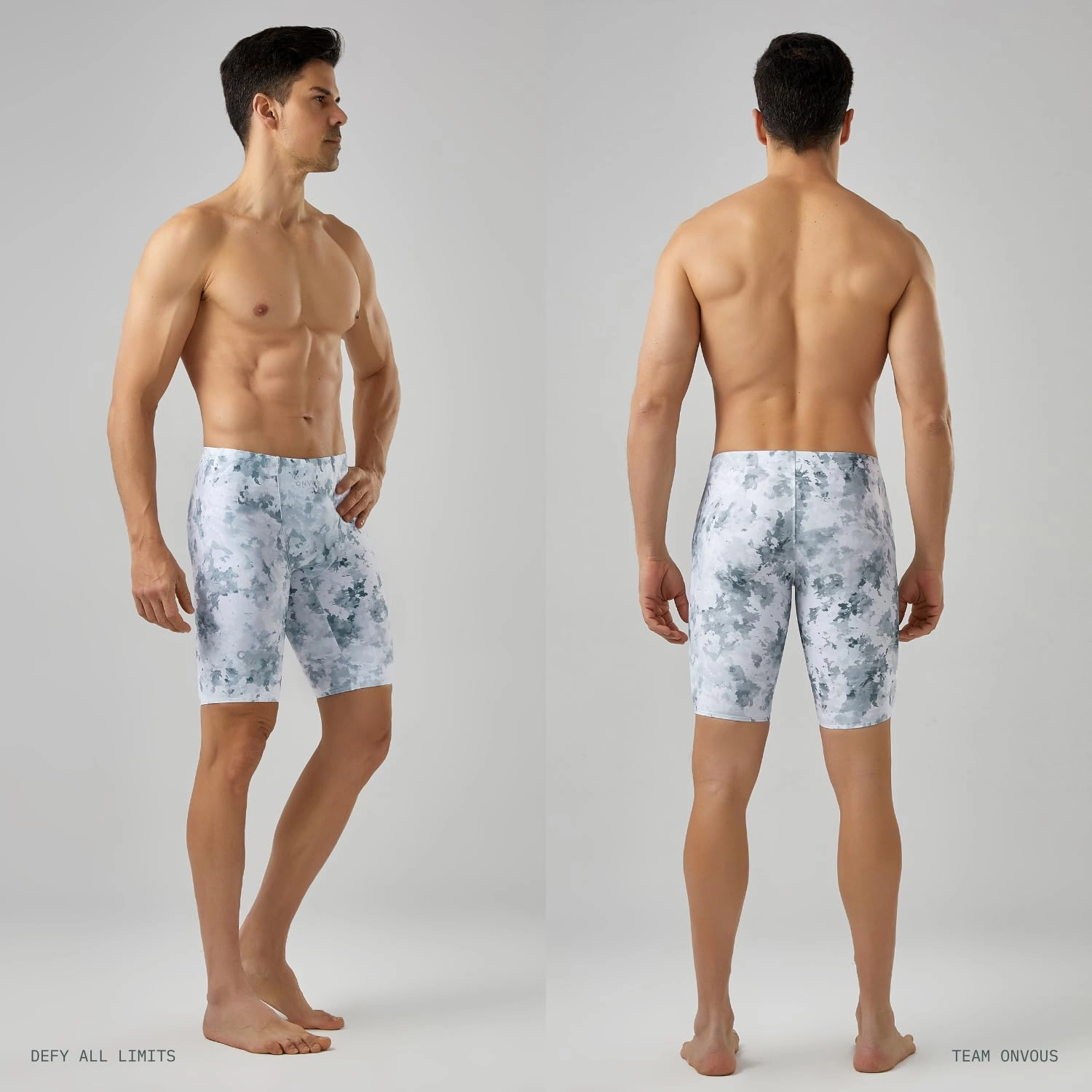 Onvous Swim Jammers for Men | Men's Athletic Swimwear Jammer | Mens Jammer for Swimming | Mens Swim Jammers Size 28-38