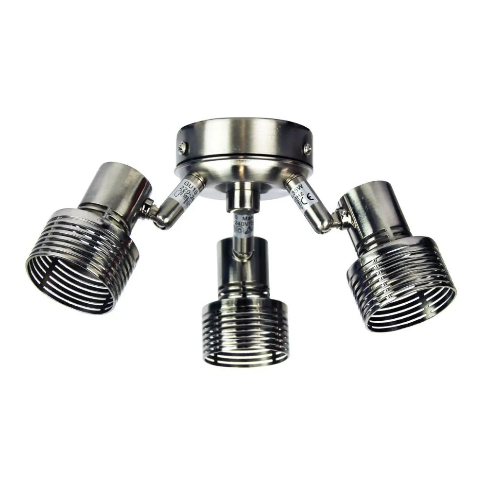 Oriel ZIP 3 - Adjustable Indoor Spotlight for Ceiling Fan
