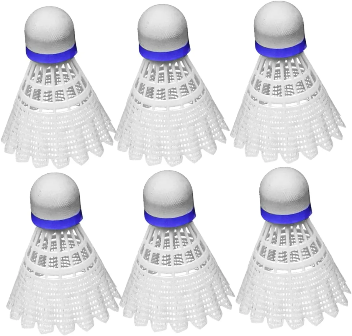 Pack Boys and Girls Shuttlecock Badminton Balls Lightweight Plastic Training Balls Elastic for Beginners Trainers Family Play