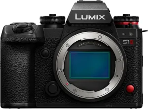 Panasonic LUMIX S1II Full Frame Mirrorless Camera, Hybrid Shooting with 24.1MP Partially Stacked CMOS Sensor, 6K Open Gate, HEIF Recording, AFC 70fps, Ultra-Smooth High-Frame-Rate Video - DC-S1M2
