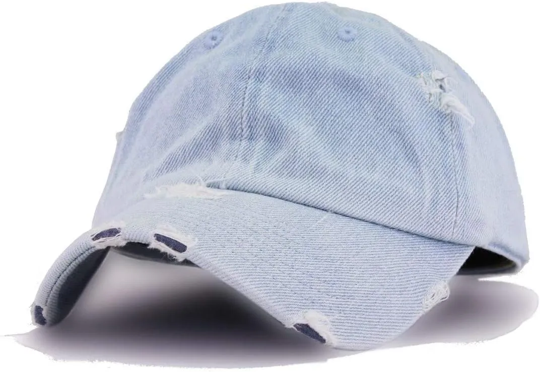 Paper Airplanes Vintage Baseball Cap Embroidered Cotton Adjustable Distressed Dad Hat