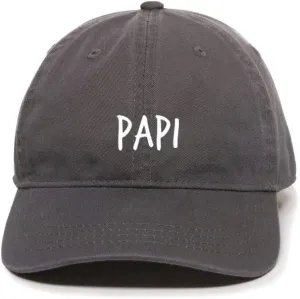 Papi Embroidered Baseball Cap Cotton Adjustable Dad Hat