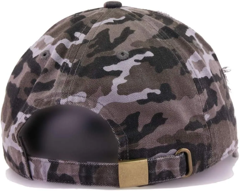 Papi Vintage Baseball Cap Embroidered Cotton Adjustable Distressed Dad Hat