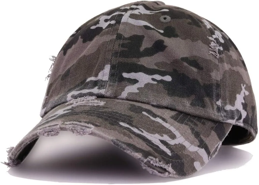Papi Vintage Baseball Cap Embroidered Cotton Adjustable Distressed Dad Hat