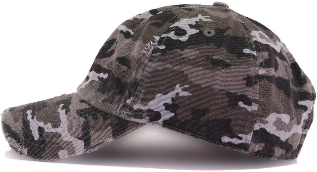 Papi Vintage Baseball Cap Embroidered Cotton Adjustable Distressed Dad Hat