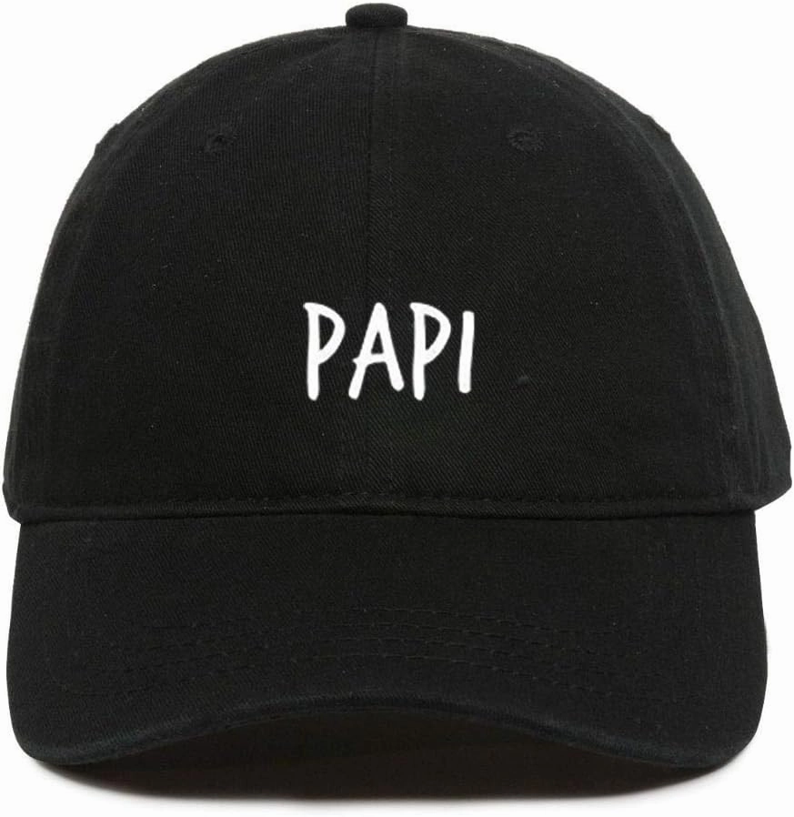 Papi Embroidered Baseball Cap Cotton Adjustable Dad Hat