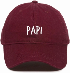 Papi Embroidered Baseball Cap Cotton Adjustable Dad Hat