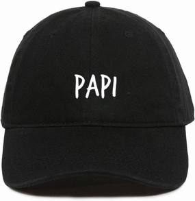 Papi Embroidered Baseball Cap Cotton Adjustable Dad Hat
