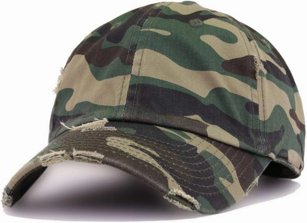 Papi Embroidered Vintage Baseball Cap Cotton Adjustable Distressed Dad Hat