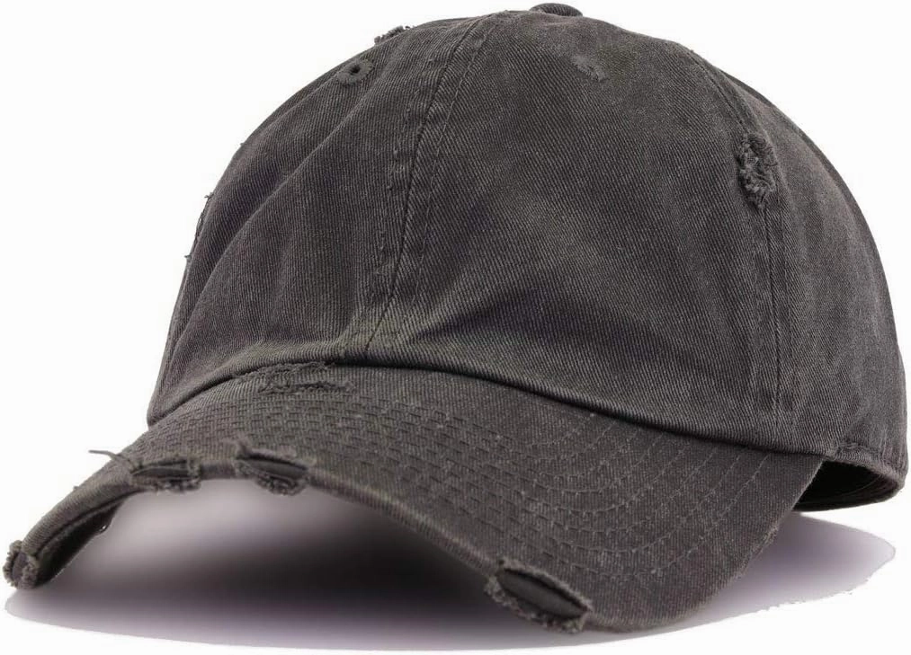 Papi Embroidered Vintage Baseball Cap Cotton Adjustable Distressed Dad Hat