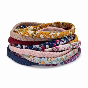 Parker Baby Co. Braided Headbands, Assorted (Pack of 10) Hair Accessories for Girls - Marigold Set