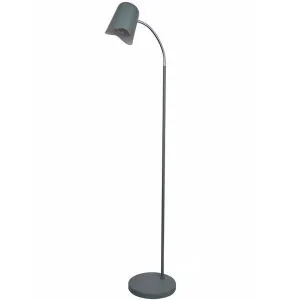 PASTEL26 - Modern Floor Lamp Matte Green 1 Light With Adjustable Neck