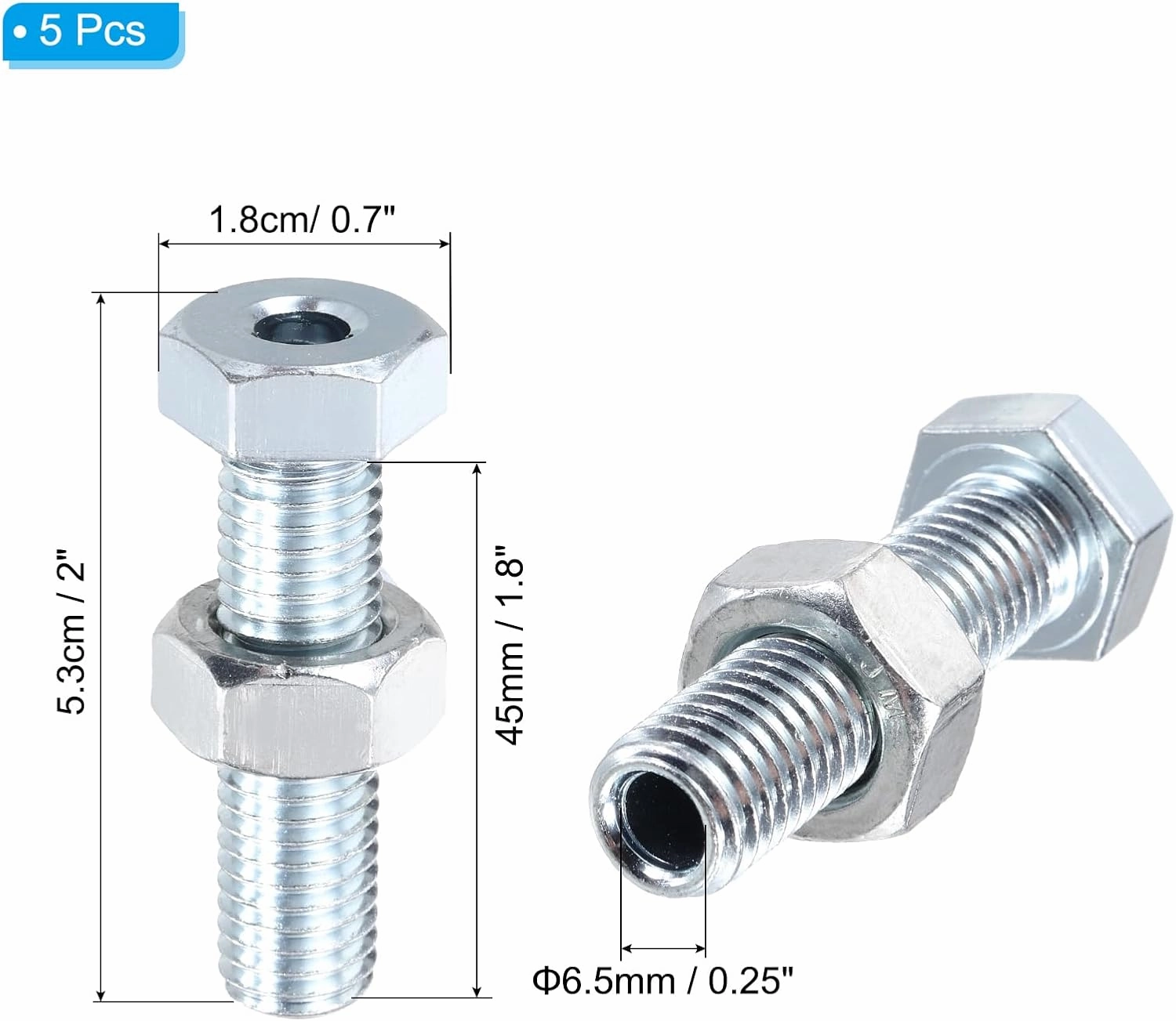 PATIKIL Gym Machine Accessories, Wire Rope Port Joint Replacement Part, Cable Ball Stopper for Cable Fitness Equipment