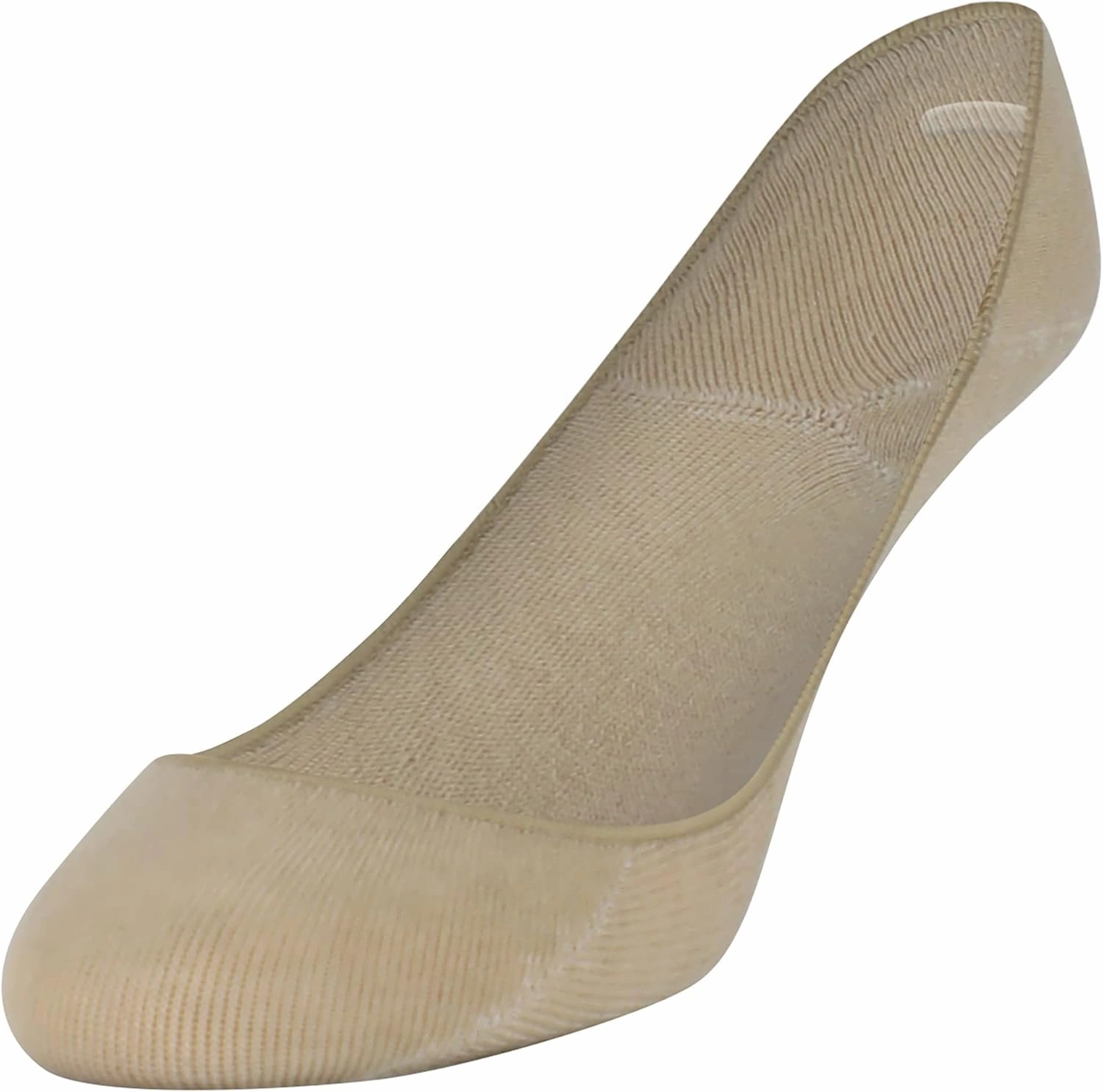 Peds Women's Padded Super Low Cut No Show Socks, 6-Pairs