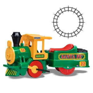 Peg Perego Santa Fe Train 6 Volt & Track, 18 months 