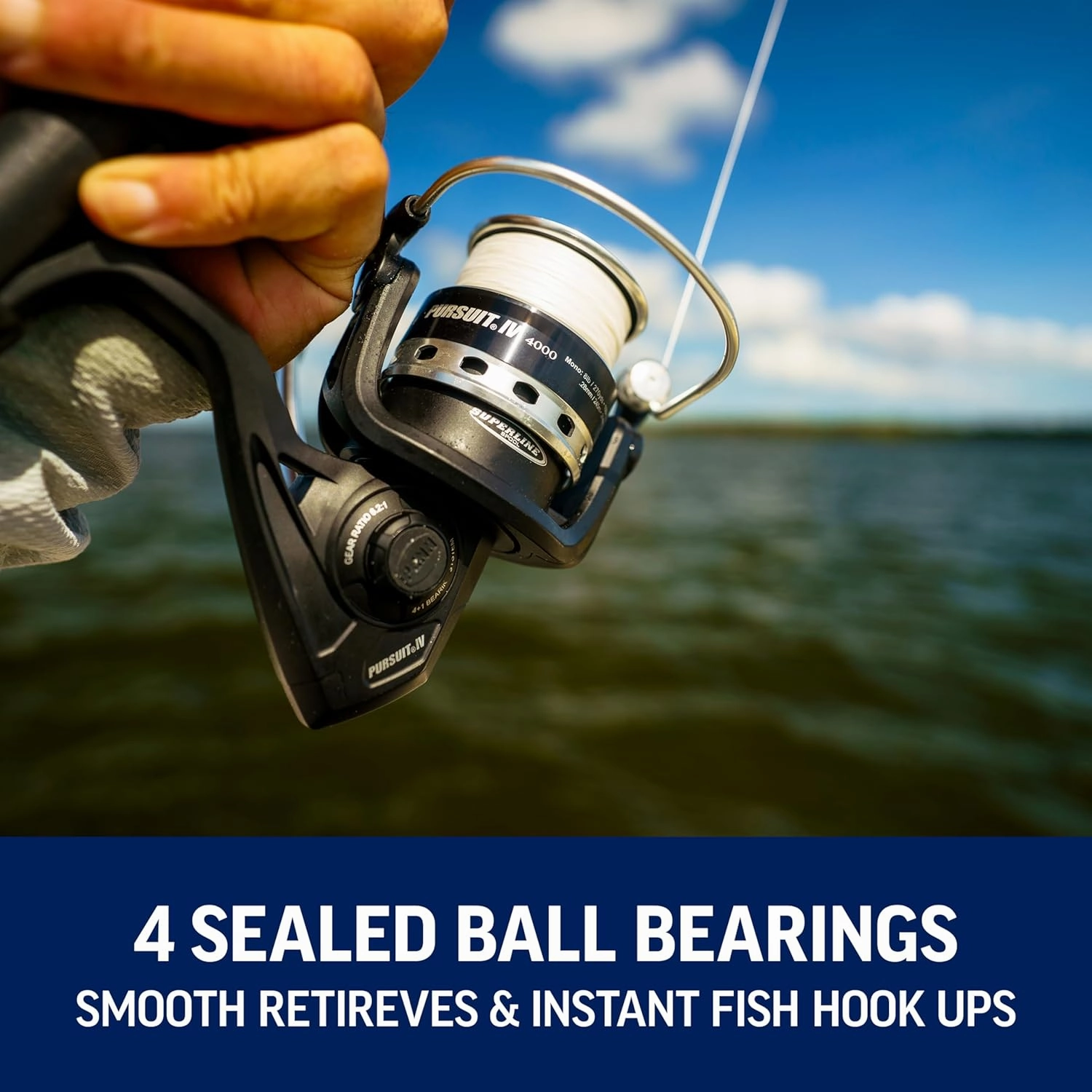 PENN Pursuit III & Pursuit IV Spinning Reel and Fishing Rod Combo