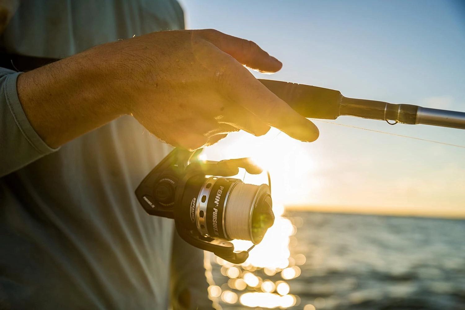PENN Pursuit III & Pursuit IV Spinning Reel and Fishing Rod Combo