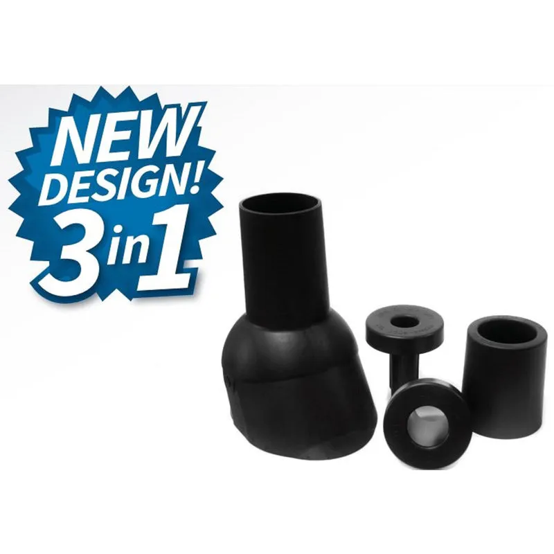 Perma-Boot 7-1/4 in. W X 8 in. L Plastic Roof Flashing Black