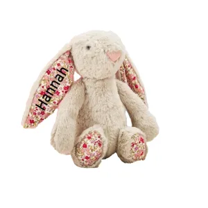 Personalized Baby Gift Plush Bunny, Custom My First Easter Gift Bunny with Embroidered Name Gift For Baby Welcome Parties, Easter, Thanksgiving, Christmas, Valentine'S Day