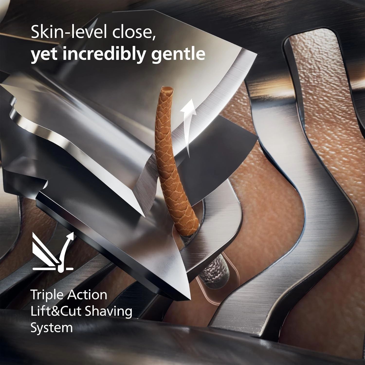 Philips Norelco Shaver i9000 Prestige, Wet & Dry Electric Shaver, Dark Slate Nova, SenseIQ Technology, Triple Lift & Cut System, 360 Rotating Dual SteelPrecision Blades, Charging Stand, XP9204/85