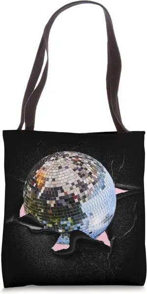 Pink Disco Ball Breakthrough Tote Bag
