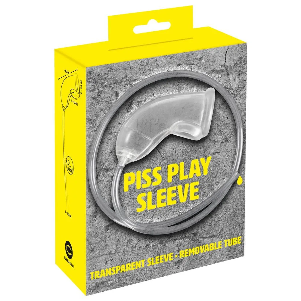 Piss Play Sleeve, Watersports Sheath & Tube