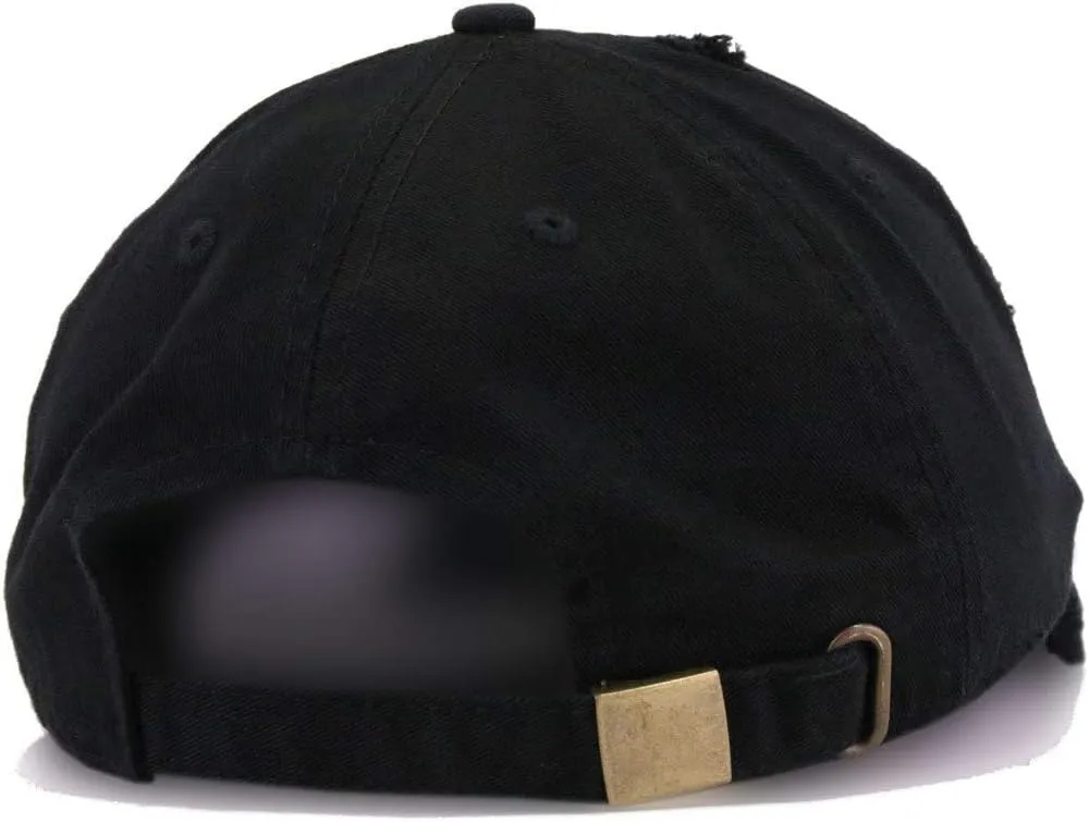Pizza Slut Dad Vintage Baseball Cap Embroidered Cotton Adjustable Distressed Dad Hat