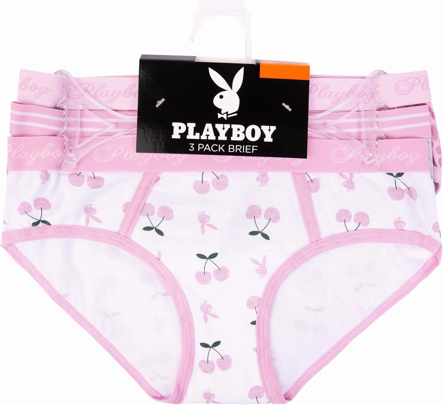 Playboy Women's Juniors Ladies Bunny Print Underwear and Sports Bra Sets in Sizes XXS-XL