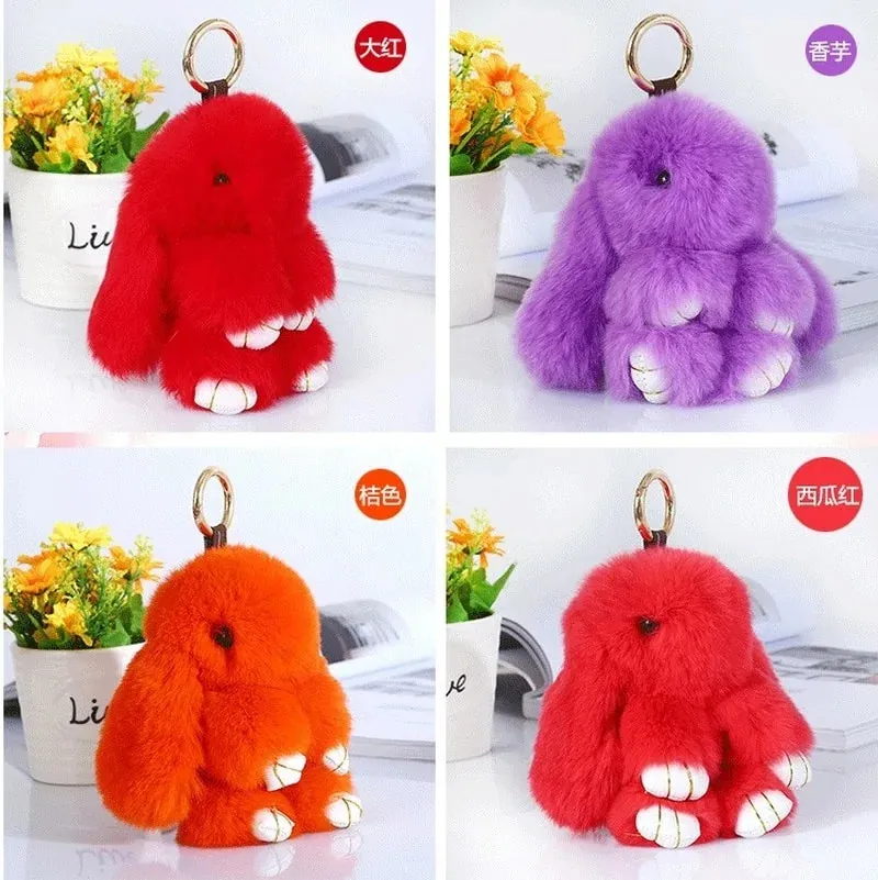 Plush Bunny Pendant