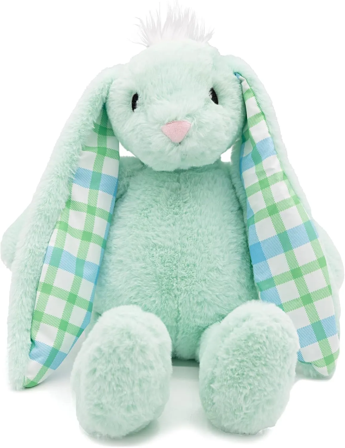 Plushible Easter Bunny Stuffed Animal, 18" (Mint Green) - Plush, Soft Embroidered Stuffed Bunny Toy for Kids, Newborns, Boys & Girls, Cuddly and Adorable Plush Toys