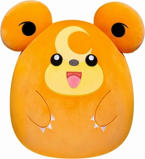 Pokémon Bandai Squishmallows Plush Toy 50 cm – Teddiursa – Large Ultra-Soft Plush – Officially Licensed Giant Teddiursa Soft Toy – JWS00051