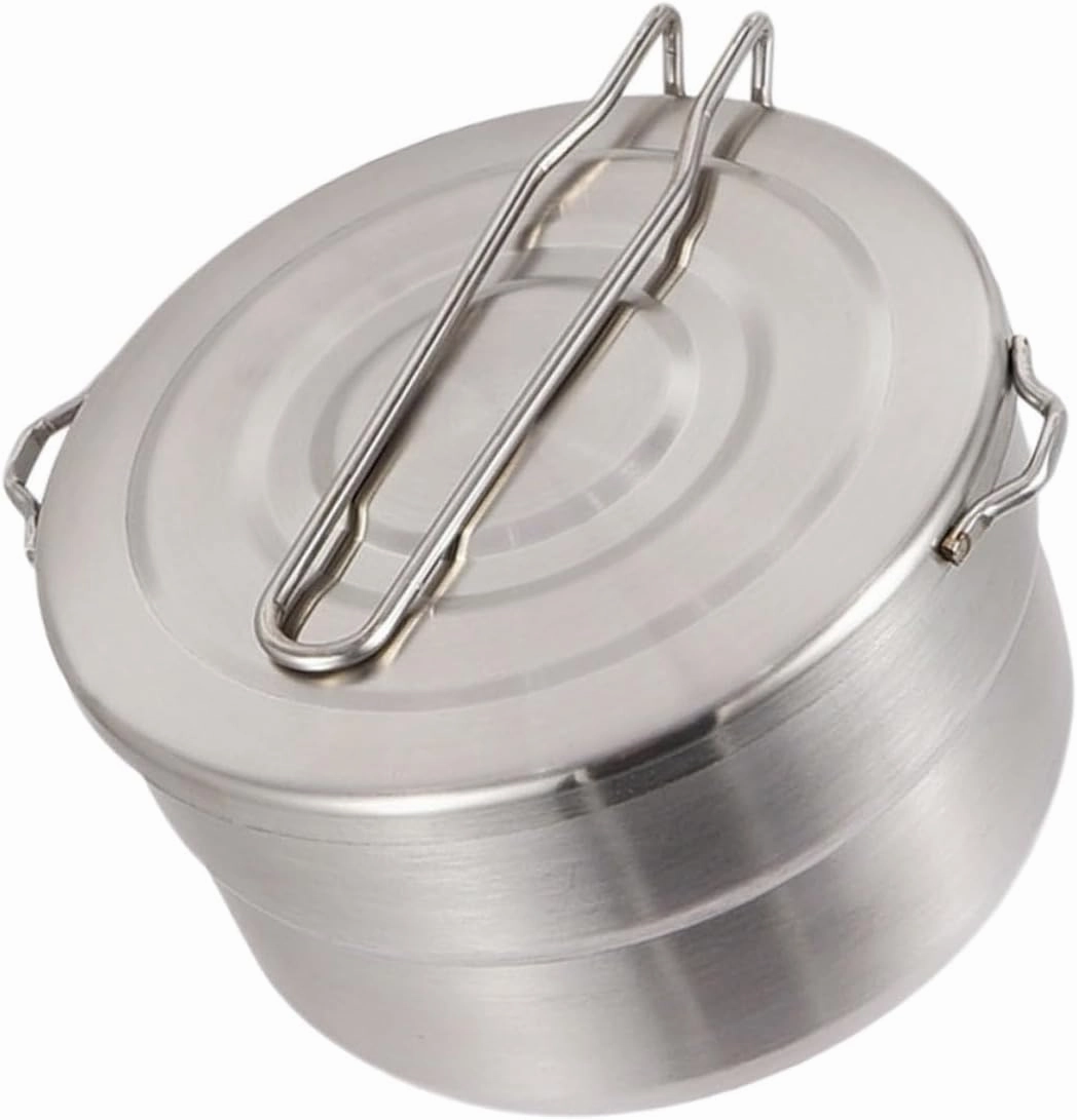 Portable Hiking Pot Set Camping Skillet Portable Grill Camping Cooking Pot Set
