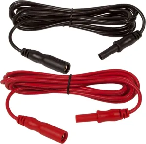 Power Probe DMM Adapter Leads Kit (PPTK0002) [Automotive Diagnostic Car Test Tool, Gold Plated Leads, 10 Gauge Multi Strand Wire]