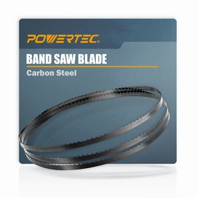 POWERTEC 93-1/2 Inch Bandsaw Blades, 1/2" x 24 TPI Band Saw Blades for Delta, Grizzly, Rikon, Sears Craftsman, Jet, Shop Fox and Rockwell 14" Band Saw for Woodworking, 1 Pack (13110V)