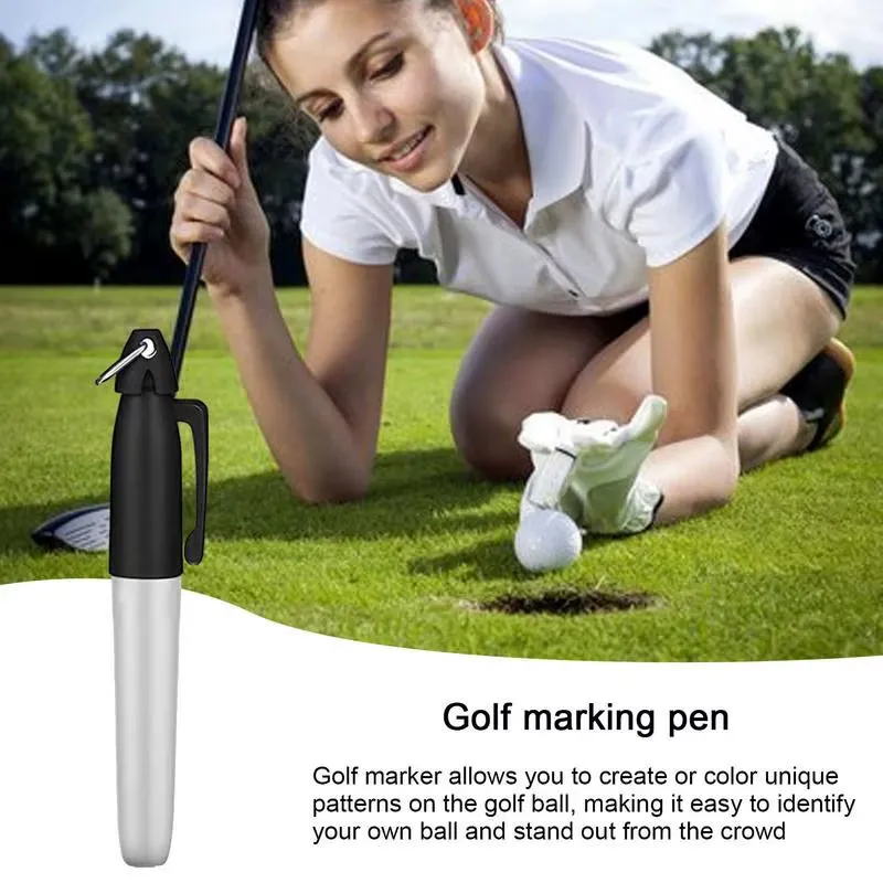 PrecisionGolf Marker Pen Set with Template Tool