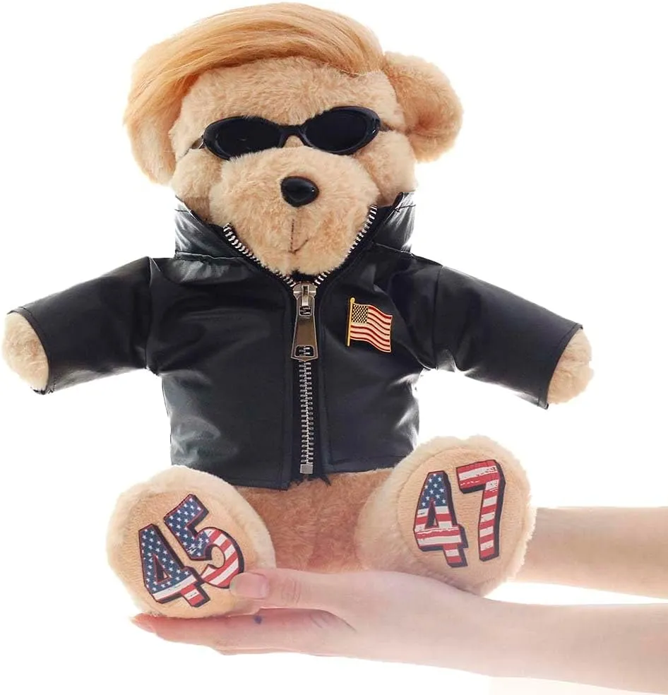President Donald Bear Donald Merchandise President Donald Teddy Bear Donald Gifts Funny Toys