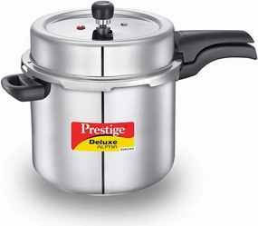 Prestige PRASV10 Pressure Cooker, 10 Liter, SILVER