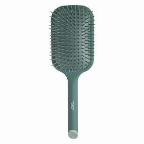 Professional Curl Studio Style Smoother Paddle Hair Brush for Smoothing Frizz & Flyaways, Detangling Wet and Dry Thick, Wavy, Curly or Coily Textured Hair, Reduces Tugging