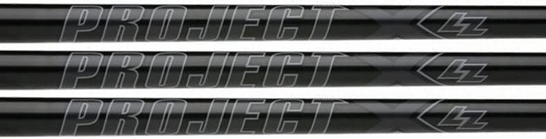 Project X LZ Blackout Black Onyx Wedge Shafts - Set of 3 - Choose Flex (6.5 (X-Stiff) Flex)