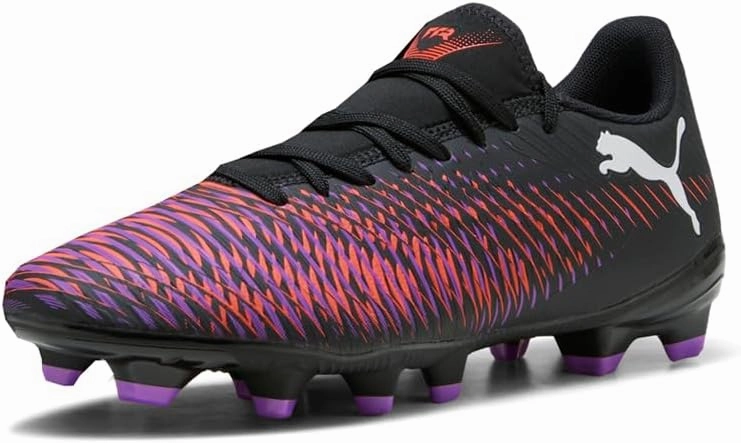Puma Womens Future 8 Play Firm GroundArtificial Ground Soccer Cleats - Black, Purple