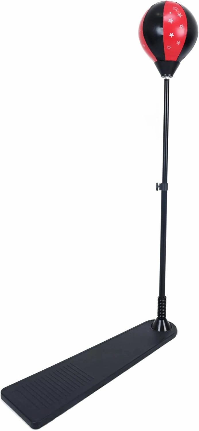 Punching Bag with Base for Kids 3-10 Easy to Assemble with Boxing Gloves
