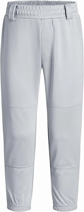 QBK 2T/3T/4T/5T to Youth Toddler Boys Baseball Pants Girl Softball Pants Kids Tee Ball Pants with Side Piping/Braid