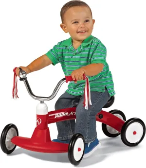 Radio Flyer Scoot-About, Toddler Ride On Toy, Kids Ride On Toy for Ages 1-3