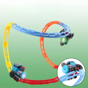 RailRush - Interactive Toy Engine Set with Lights & Sounds