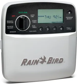 Rain Bird TRU4I Program-Based Indoor Irrigation Sprinkler Controller/Timer, WiFi Ready, 4-Zone/Station