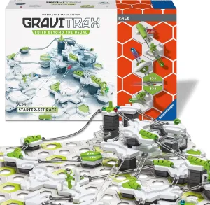 Ravensburger - GraviTrax - Starter Set Race - 26287 - STEM Building Set - 180 Pieces - Creative Ball Circuits - Ages 8  - French Version