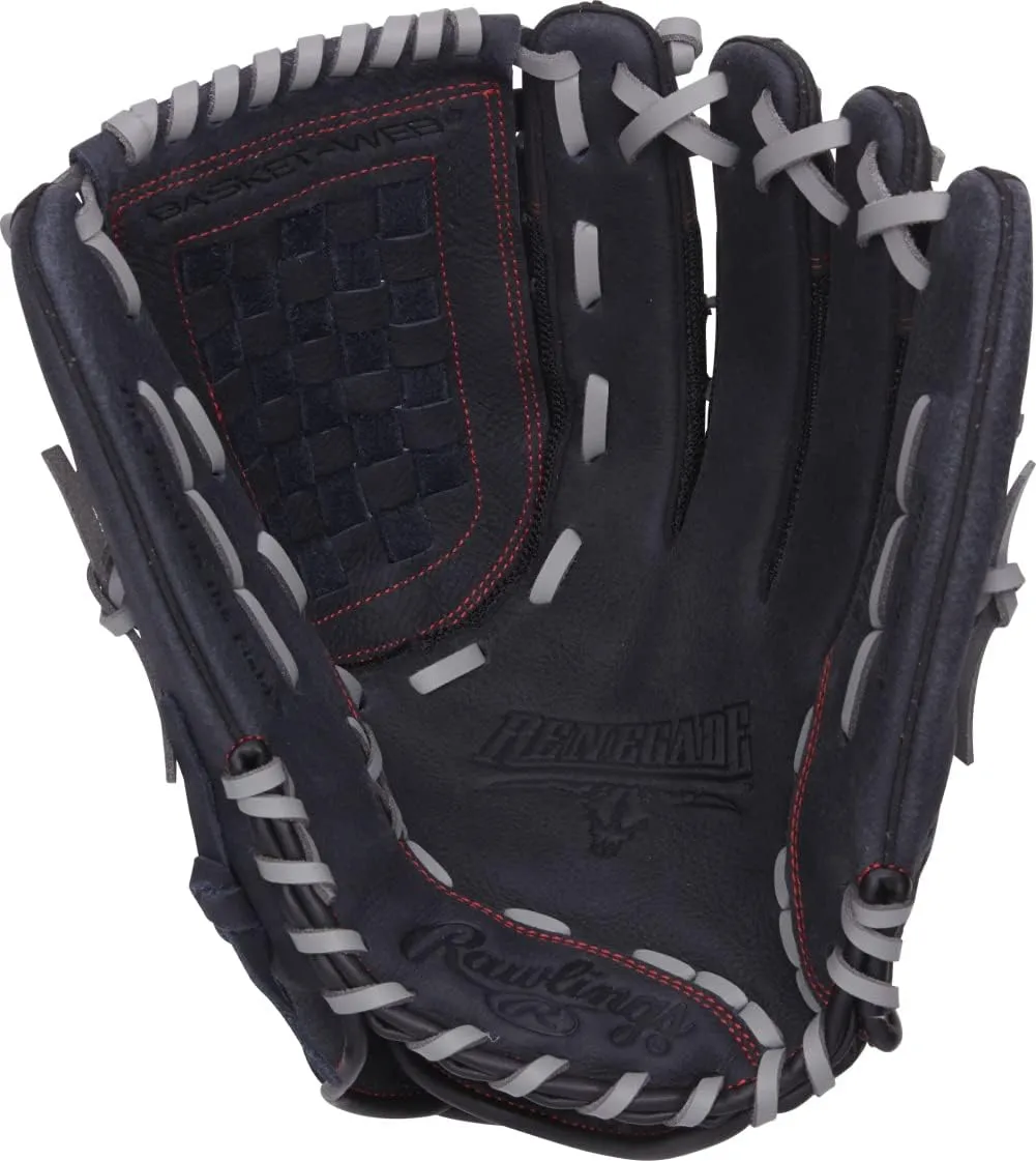 Rawlings | Renegade Adult Ball Glove | Baseball/Slowpitch Softball | Multiple Styles