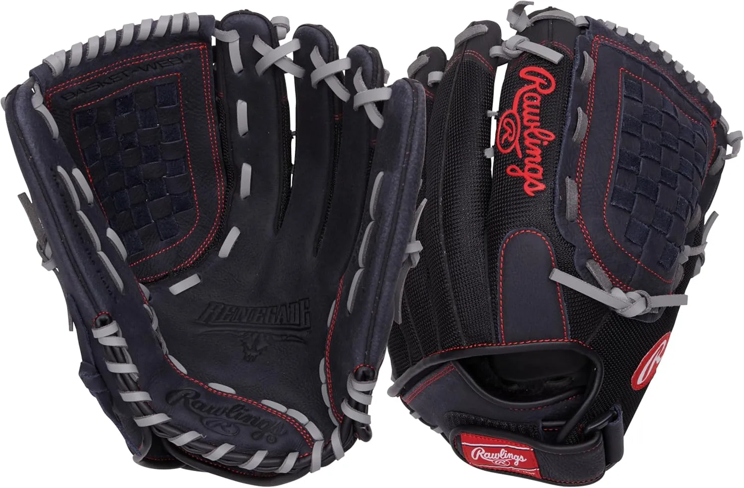 Rawlings | Renegade Adult Ball Glove | Baseball/Slowpitch Softball | Multiple Styles
