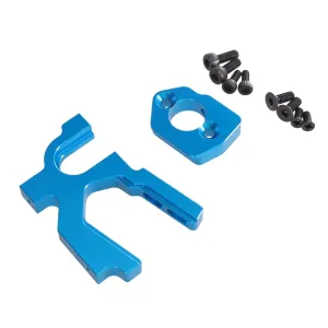 RC Car Upgrade Parts for Wltoys 1/14 144001 144002 144010 1/12 124016 124017 124018 124019 LC for Racing 1/14 RC Car Adjustable Motor Fixed for Seat Upgrade Accessories(Blue)